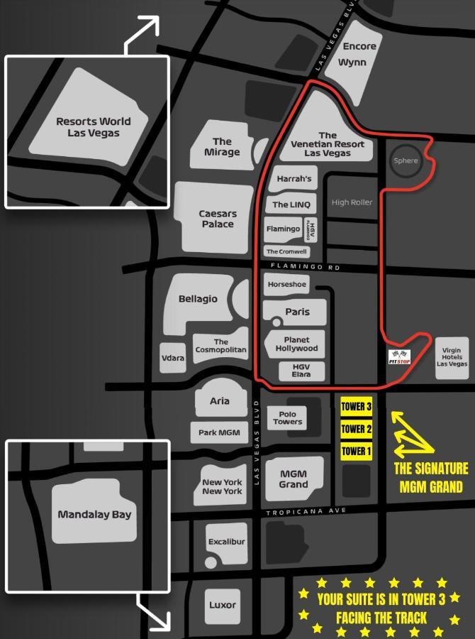 No Resort Fees-Mgm Stripview-Jacuzzi-Formula 1 Track View Las Vegas Exterior foto